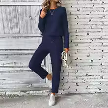Casual Two-Piece Tracksuit Set