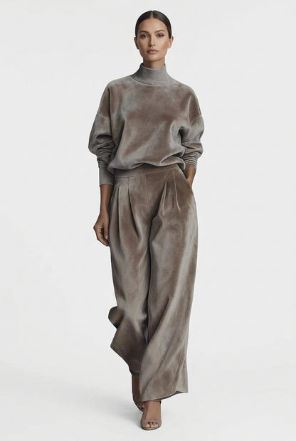 2 Pieces Women'S Sets 2026 Spring Autumn Pullover Suit Long Sleeve Tops and Pants Suits Two Piece Set Tracksuit Outfit