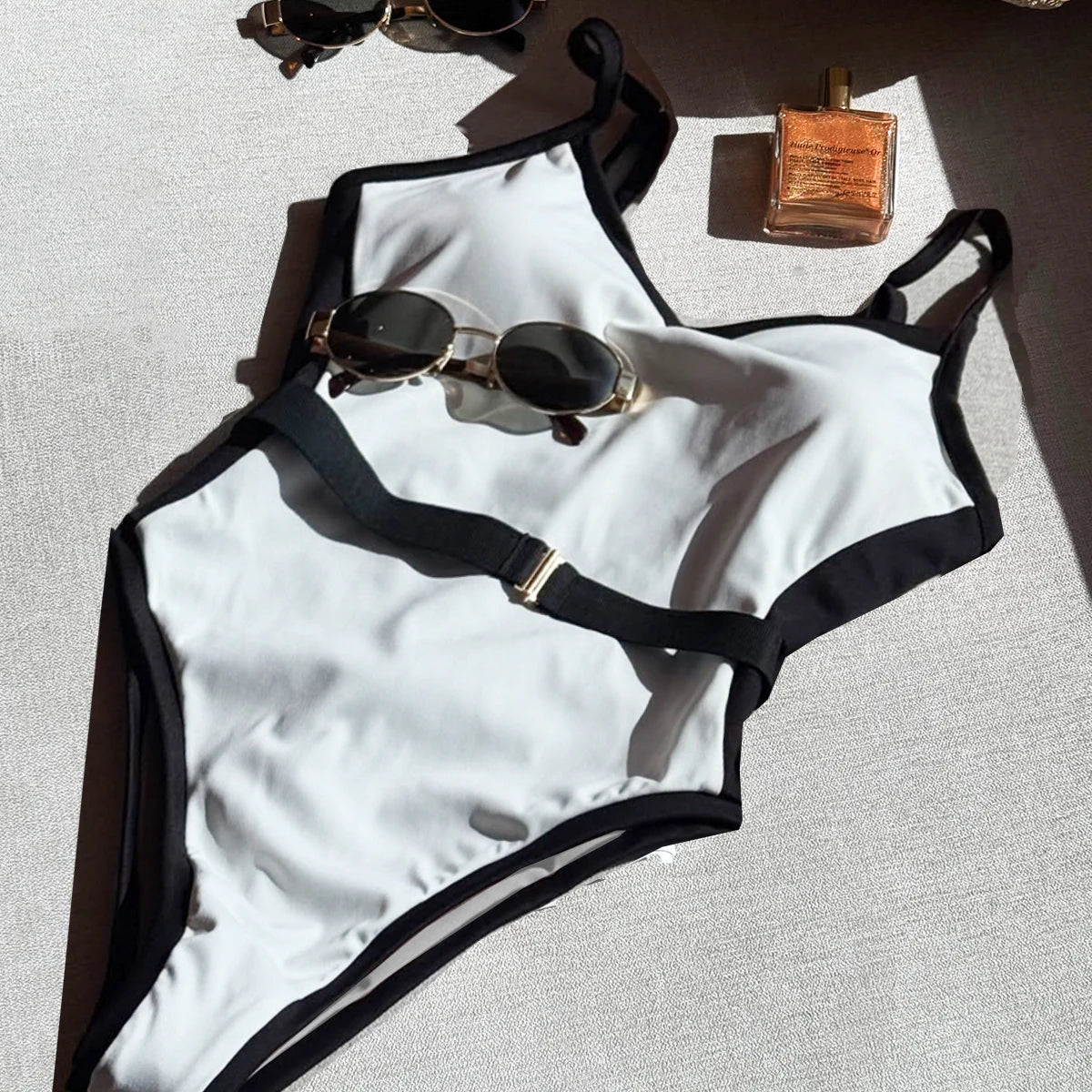 Sexy Women One Piece Swimsuit Female Swimwear 2025 Monokini Swimming Suit Bathing Suit High Waist Biquini Push up Beachwear