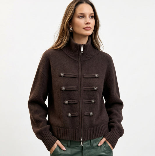 Autumn Sweater Women'S 2026 New Cardigan Fashion Turtleneck Loose Elegant Women Warm Sweater Chic Street Leisure Unique Sweater