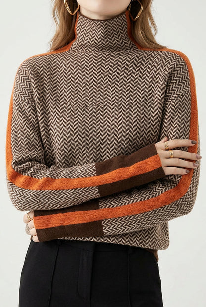 Women Sweater Knitted Turtleneck New Warm Stylish Sweaters Ladies Girl Slim Women Sweaters Pullovers Female Woman Sweater