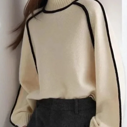 Slim Fit Turtleneck Knit Jumper