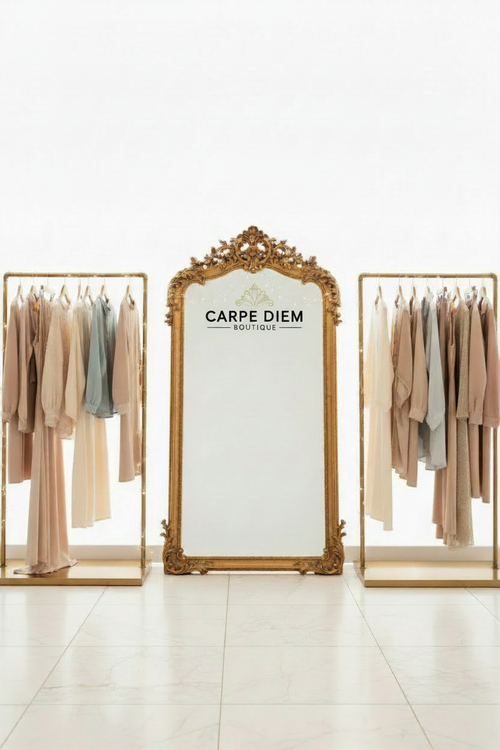 CARPE DIEM BOUTIQUE - Black Text