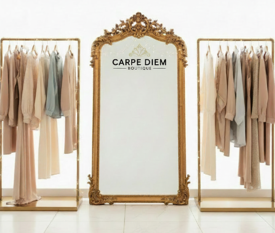 CARPE DIEM BOUTIQUE - Black Text
