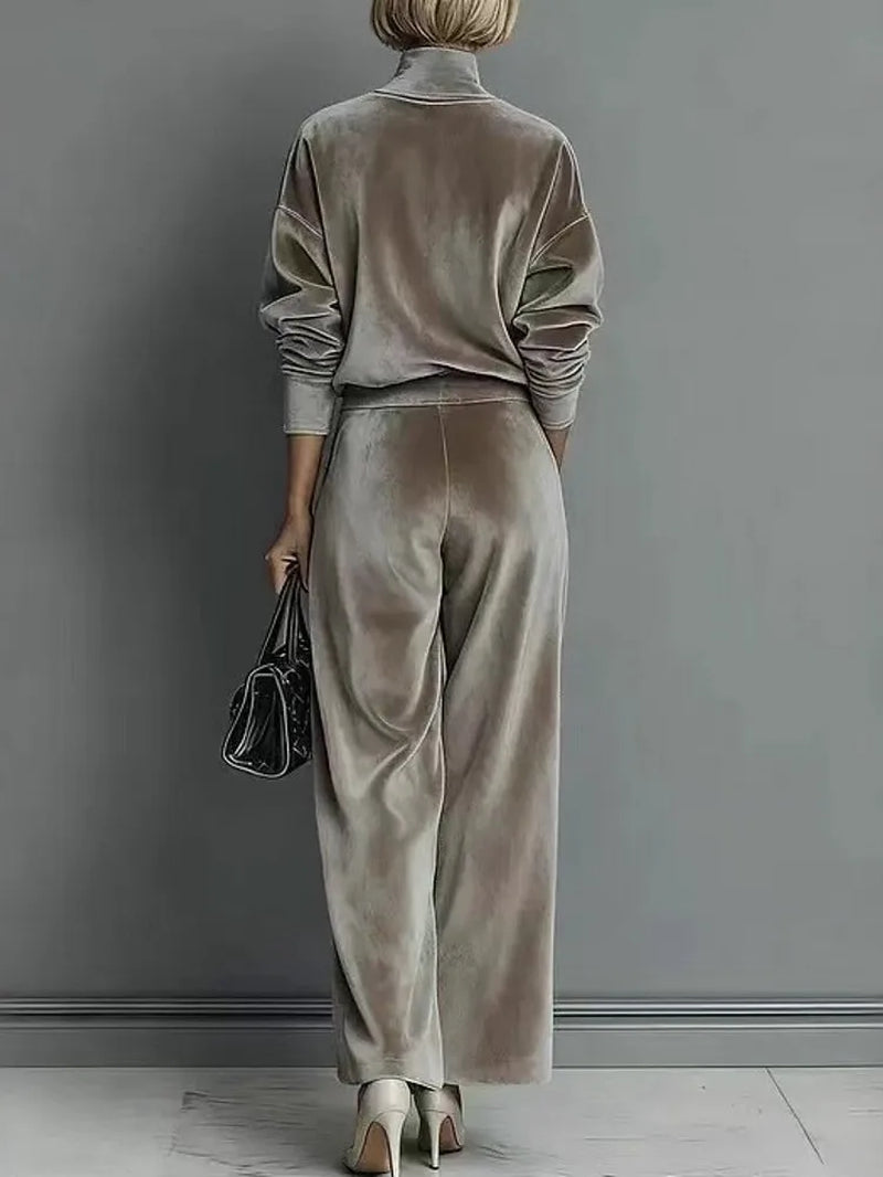 2 Pieces Women'S Sets 2026 Spring Autumn Pullover Suit Long Sleeve Tops and Pants Suits Two Piece Set Tracksuit Outfit