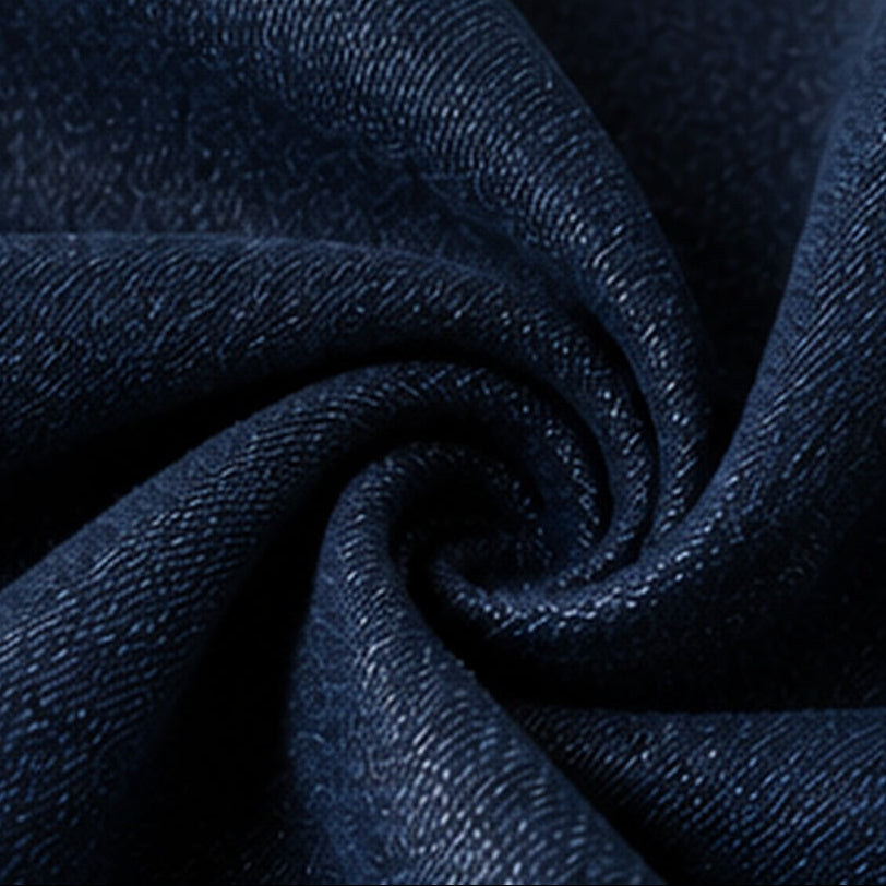 Dark indigo denim texture